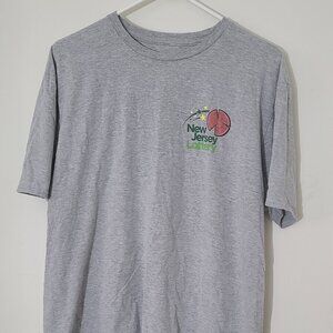 New Jersey Lotto Win The Jersey Debate Pork Roll Taylor Ham T-Shirt Large